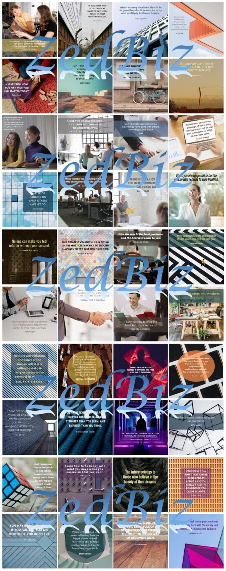 Financial Social Media Quote Graphic Package 05