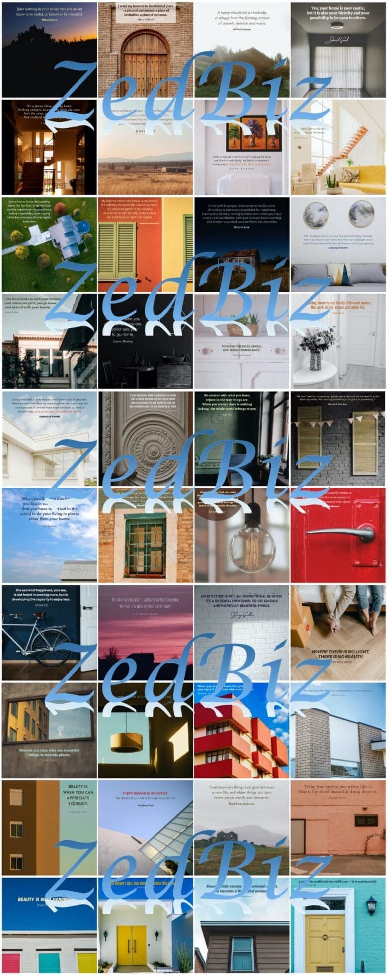 Home Building and Construction Social Media Quote Graphic Package 02