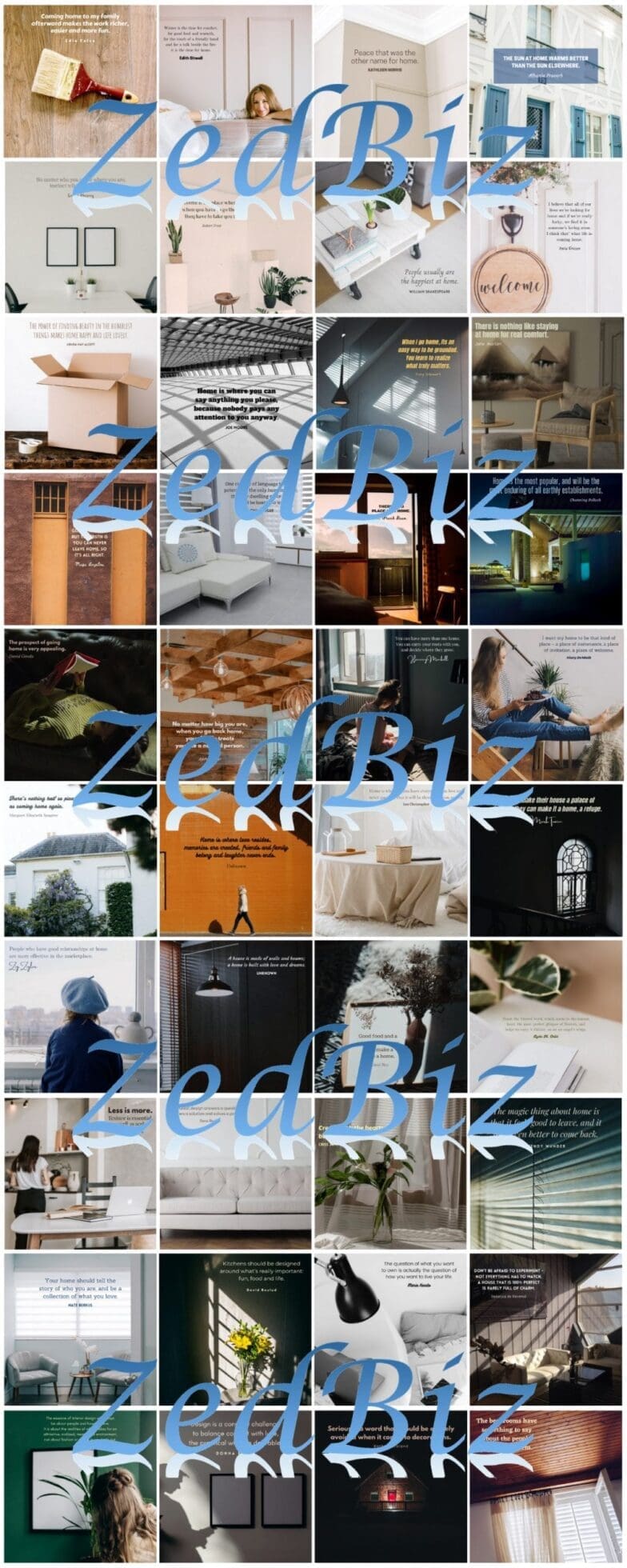 Home Building and Construction Social Media Quote Graphic Package 04