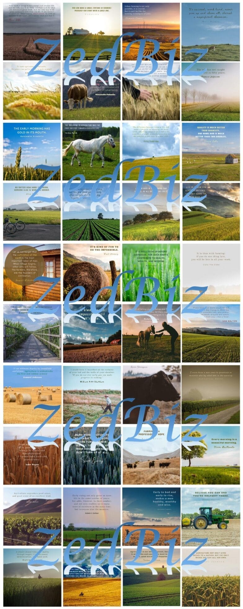 Farm and Ranch Social Media Quote Graphic Package 01