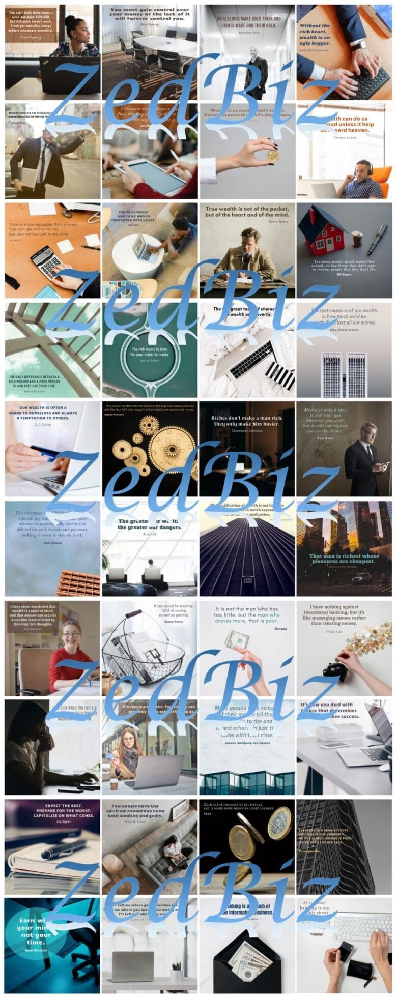 Financial Social Media Quote Graphic Package 02